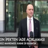 Yeşil: İade dosyamız suç bulunamadığı için reddedildi Yeşil: İade dosyamız suç bulunamadığı için reddedildi