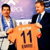 Emre imzayı attı Emre imzayı attı