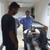 Çapa makinesi devrildi: 14 yaralı