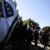 Ölüm yolunda Barış Yürüyüşü sona erdi Ölüm yolunda Barış Yürüyüşü sona erdi
