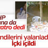CHP: Kamp alanında içki içildi