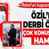 Fenerbahçe - Galatasaray derbisi öncesi Mesut Özil'den flaş hamle: Erol Bulut'un odasının kapısını çaldı ve... Fenerbahçe - Galatasaray derbisi öncesi Mesut Özil'den flaş hamle: Erol Bulut'un odasının kapısını çaldı ve...