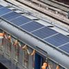 Güneş enerjisiyle çalışan demiryolu açıldı Güneş enerjisiyle çalışan demiryolu açıldı