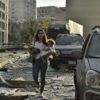 Beyrut'ta patlamanın ardından 2 hafta olağanüstü hal ilan edildi
