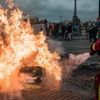 ‘Sarı Yelekliler’ protestosuna öğrenciler de katıldı! ‘Sarı Yelekliler’ protestosuna öğrenciler de katıldı!