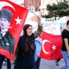 Erzurum'da Terör Tepki Yürüyüşü Erzurum'da Terör Tepki Yürüyüşü