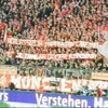 Bayern Münih taraftarından Çarşı'ya pankartlı destek Bayern Münih taraftarından Çarşı'ya pankartlı destek