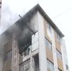 Güngören'de iş yerinde yangın Güngören'de iş yerinde yangın