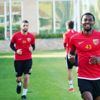 Kayserispor'dan pas çalışması Kayserispor'dan pas çalışması