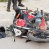 Otomobille çarpışan motosikletli hayatını kaybetti