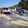 TEM otoyolunda zincirleme kaza: 3 Yaralı TEM otoyolunda zincirleme kaza: 3 Yaralı