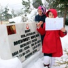 Karnesini aldı, babasına gitti