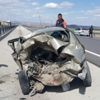 İki otomobil çarpıştı: 5 yaralı İki otomobil çarpıştı: 5 yaralı