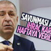 Ümit Özdağ savunmasını verdi Ümit Özdağ savunmasını verdi