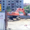 Metro inşaatında doğalgaz borusu patladı