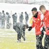 Eskişehir-Balçova maçına kar engeli Eskişehir-Balçova maçına kar engeli