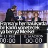 Le Pen ve Macron canlı yayında tartıştı Le Pen ve Macron canlı yayında tartıştı