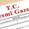 Cumhurbaşkanı kararı Resmi Gazete'de