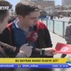 Vatandaşlar Türk bayrağını karıştırdı ! Vatandaşlar Türk bayrağını karıştırdı !