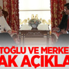 Davutoğlu Ve Merkel'den Ortak Açıklama!