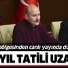 Son dakika: İçişleri Bakanı Süleyman Soylu açıkladı: Elazığ ve Malatya'daki okullarda yarıyıl tatili uzadı Son dakika: İçişleri Bakanı Süleyman Soylu açıkladı: Elazığ ve Malatya'daki okullarda yarıyıl tatili uzadı