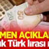 Resmen açıklandı! Artık Türk lirası ile... Resmen açıklandı! Artık Türk lirası ile...