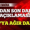 TSK'dan son dakika açıklaması