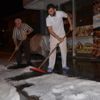 Sarıkamış yaz günü beyaza büründü