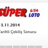 Süper Loto sonuçları Milli Piyango İdaresi duyurusu