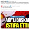 AKP'deki istifalara dikkat çeken yorum
