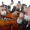 Galatasaray kafilesi Ankara'ya geldi