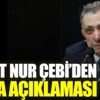 ﻿Ahmet Nur Çebi'den istifa açıklaması