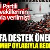 İYİ Partili milletvekillerinin imzasıyla verilen esnafa destek önergesi AKP ve MHP oylarıyla reddedildi İYİ Partili milletvekillerinin imzasıyla verilen esnafa destek önergesi AKP ve MHP oylarıyla reddedildi