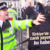 Londra'da polis öğrencilere müdahale etti İZLE Londra'da polis öğrencilere müdahale etti İZLE