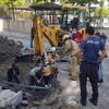 Esenyurt'ta bir kişi toprak altında kaldı!