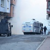 Gaziantep'te izinsiz gösteriye polis müdahalesi Gaziantep'te izinsiz gösteriye polis müdahalesi