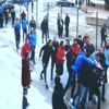 Video: Başakşehirli futbolcular gazetecilere saldırdı