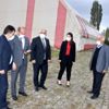 Sinanpaşa ya yapılan spor tesisi incelendi Sinanpaşa ya yapılan spor tesisi incelendi
