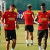 Göztepe'de Fenerbahçe hazırlıkları Göztepe'de Fenerbahçe hazırlıkları