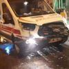 Hasta taşıyan ambulans kaza yaptı Hasta taşıyan ambulans kaza yaptı