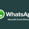 Whatsapp Abonelik Ücreti Bilmecesi