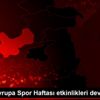 Muş ta Avrupa Spor Haftası etkinlikleri devam ediyor