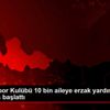 Samsunspor Kulübü 10 bin aileye erzak yardımı için ... Samsunspor Kulübü 10 bin aileye erzak yardımı için ...