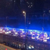 Yüzlerce ambulans köprüden geçti! Yüzlerce ambulans köprüden geçti!