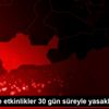 Mardin de etkinlikler 30 gün süreyle yasaklandı Mardin de etkinlikler 30 gün süreyle yasaklandı
