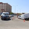 Minibüsle otomobil çarpıştı: 9 yaralı