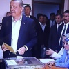 Cumhurbaşkanı Erdoğan oyunu İstanbul'da kullandı Cumhurbaşkanı Erdoğan oyunu İstanbul'da kullandı
