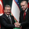 Cumhurbaşkanı Erdoğan, Özbekistan Cumhurbaşkanı Mirziyoyev ile görüştü