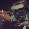 TEM otoyolunda tanker devrildi TEM otoyolunda tanker devrildi