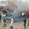Van'da nevruz kutlamasında olay çıktı Van'da nevruz kutlamasında olay çıktı